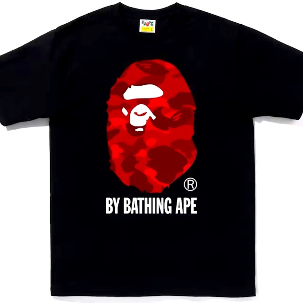 Red bape shirt